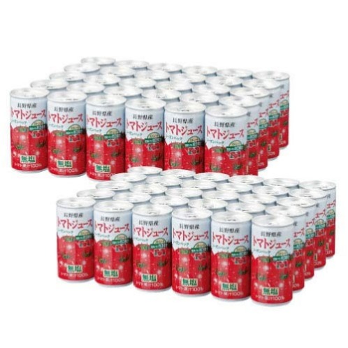長野県産 完熟信州トマトジュース シーズンパック（無塩） ＜６０缶お買い得セット＞ 