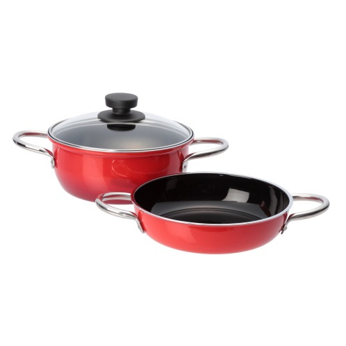 シリット シラルガン ミルクポット 14センチ ガラスふた付き ピンク