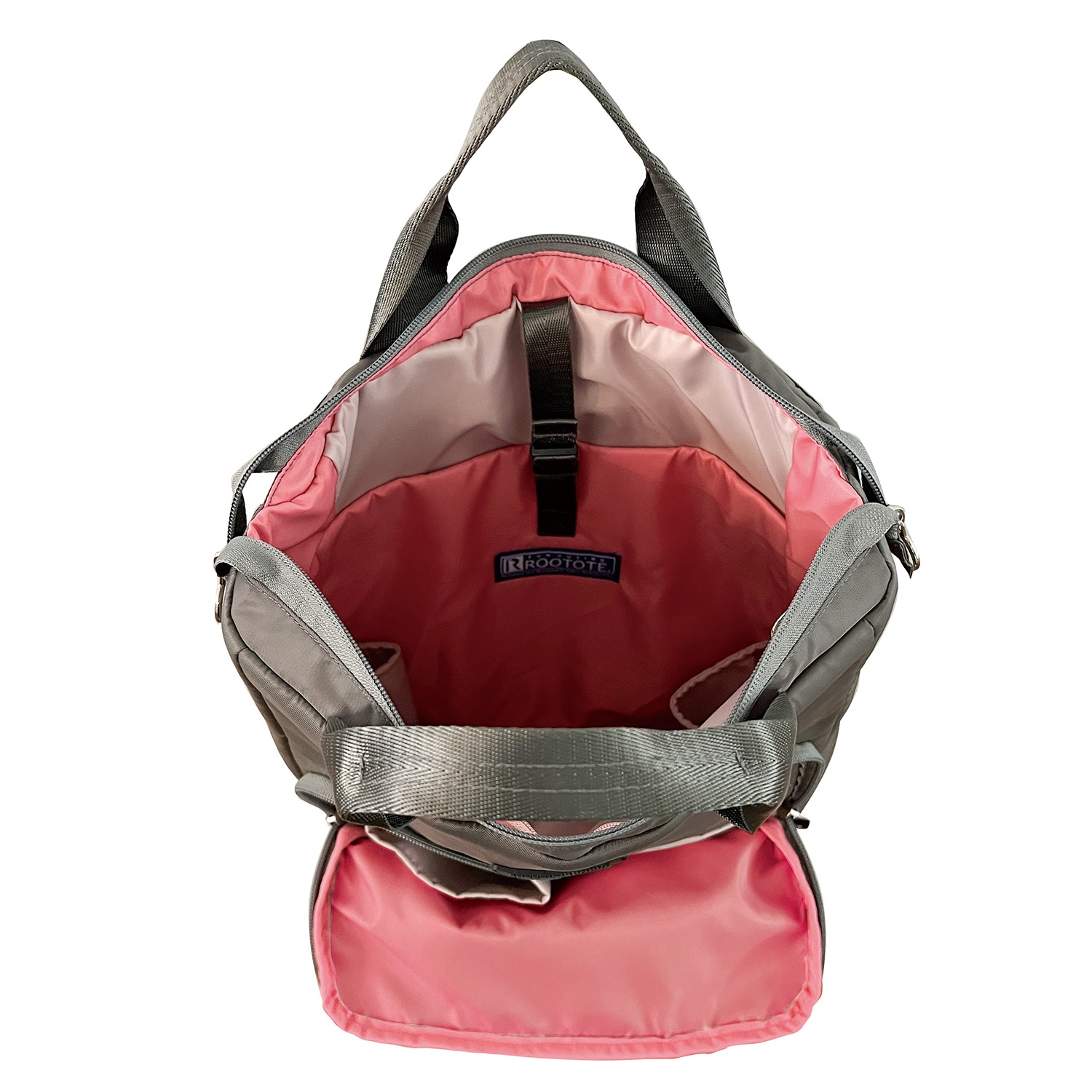 ルートート ハッピーな色彩と 使いやすさにこだわった 働く女性のための ２ウェイトートバッグ