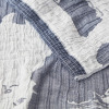 ワンダフルワールド ｂｙ　アキコオブチ 浮かし織り 日本製ガーゼケット “旅するネコ” ＜シングル＞