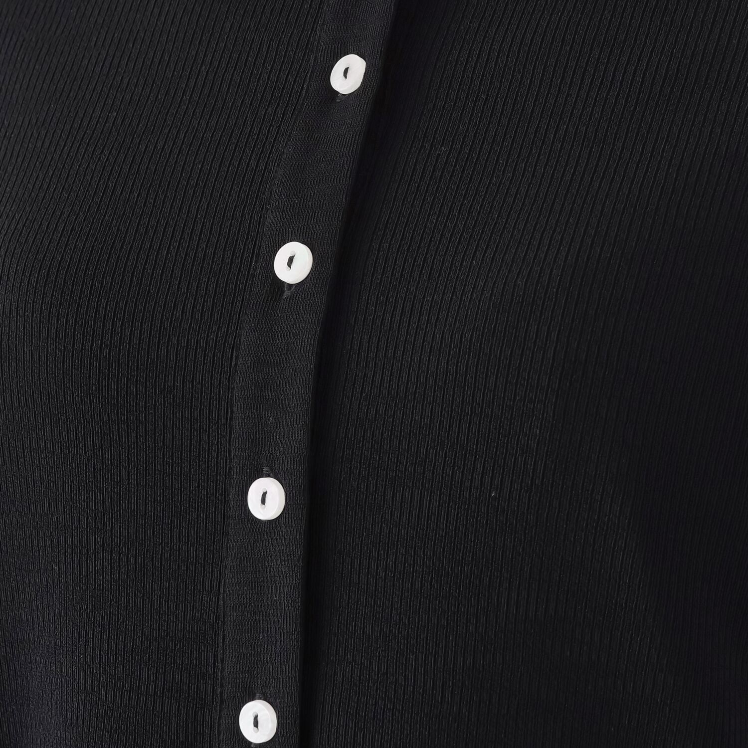シルバーミントシュガー スタイリング自在な 繊細テレコカーディガンと すっきりな印象の 五分袖プルオーバーの ２枚セット
