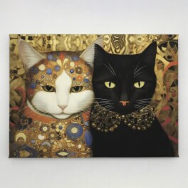 インテリアアート 猫シリーズ “クリムニャ２”