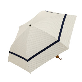 センテリオ ストライプ 晴雨兼用 ３段折りたたみ ミニ日傘