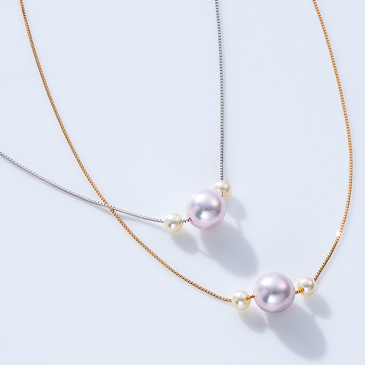 ショップチャンネル ジュペルお得 フリーサイズ K18 アコヤパール QVC