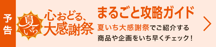 夏イチまるごと攻略ガイド