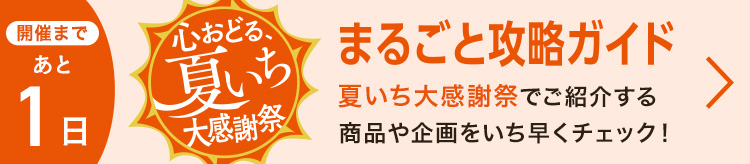 夏イチまるごと攻略ガイド