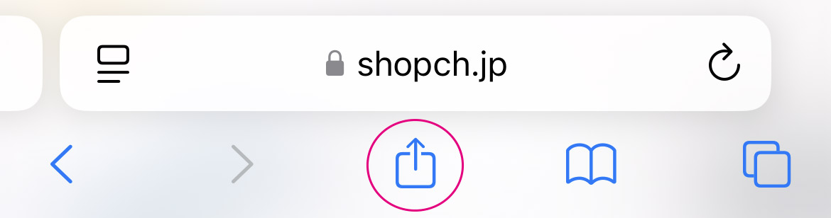メニューバーのアイコン