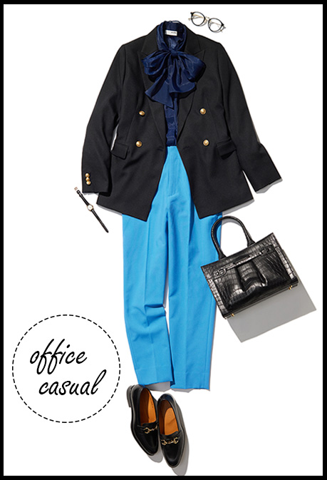 オフィスカジュアル コーディネート画像