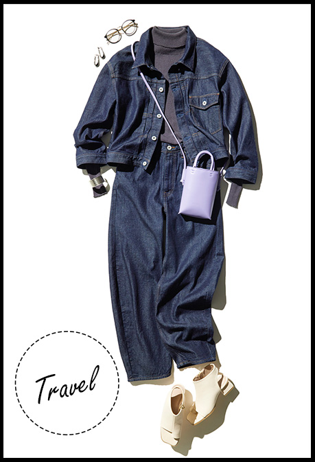 GW旅行 コーディネート画像