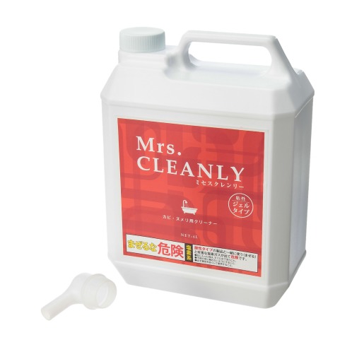＜４リットル＞ミセスクレンリー除菌もできるジェルタイプの洗浄剤カビ・ヌメリ用クリーナー