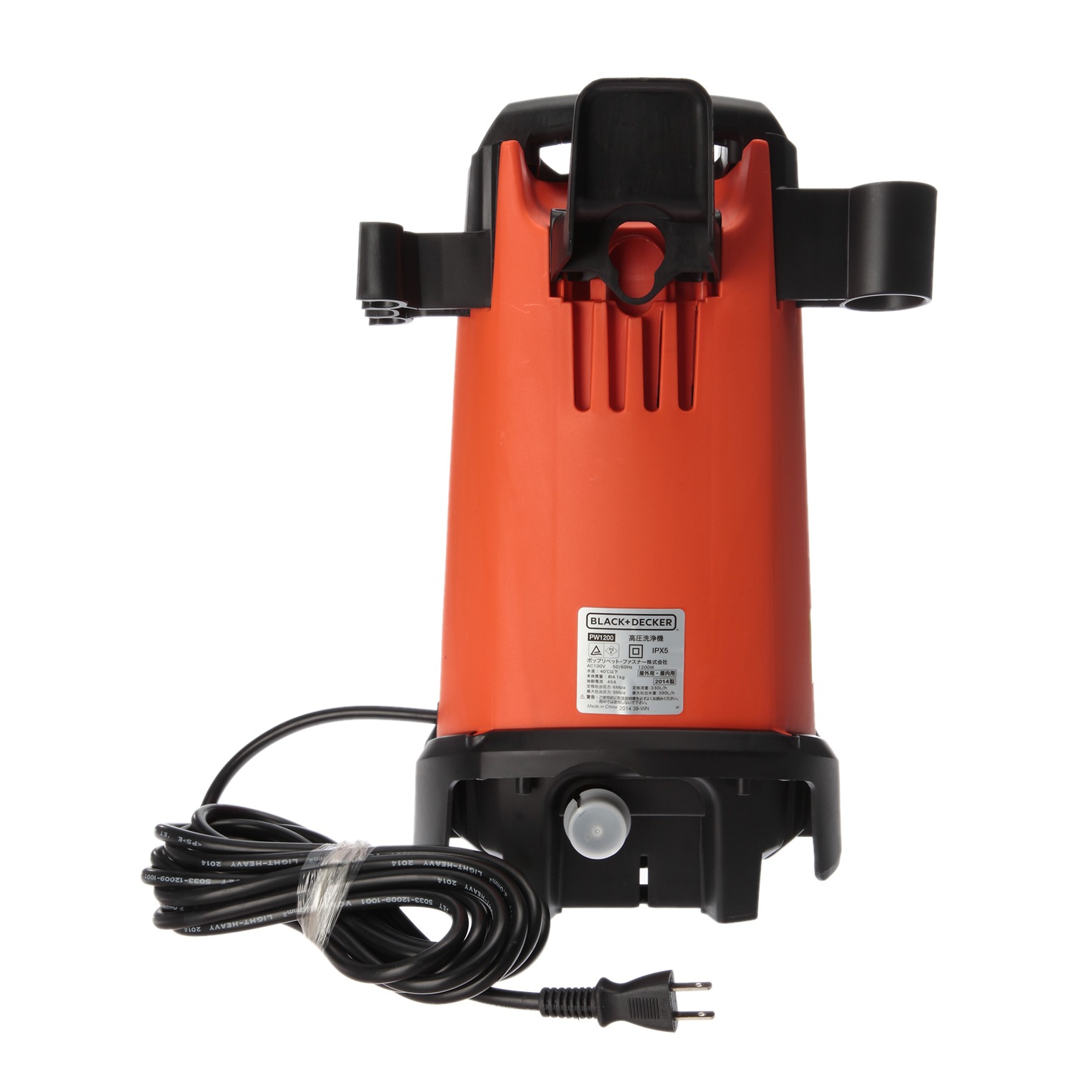 ブラック＋デッカー　ガンコな汚れすっきり！　高圧洗浄機　“コンパクトウォッシュ”　特別セット