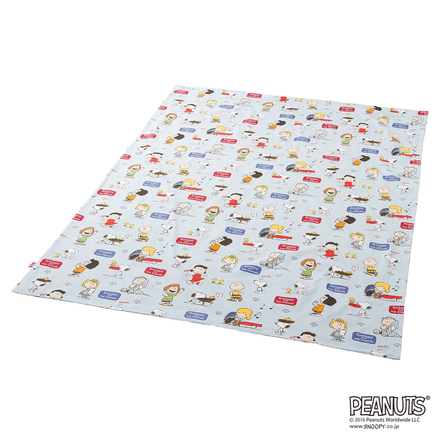 ＜シングル＞西川リビング スヌーピー 掛けカバー
