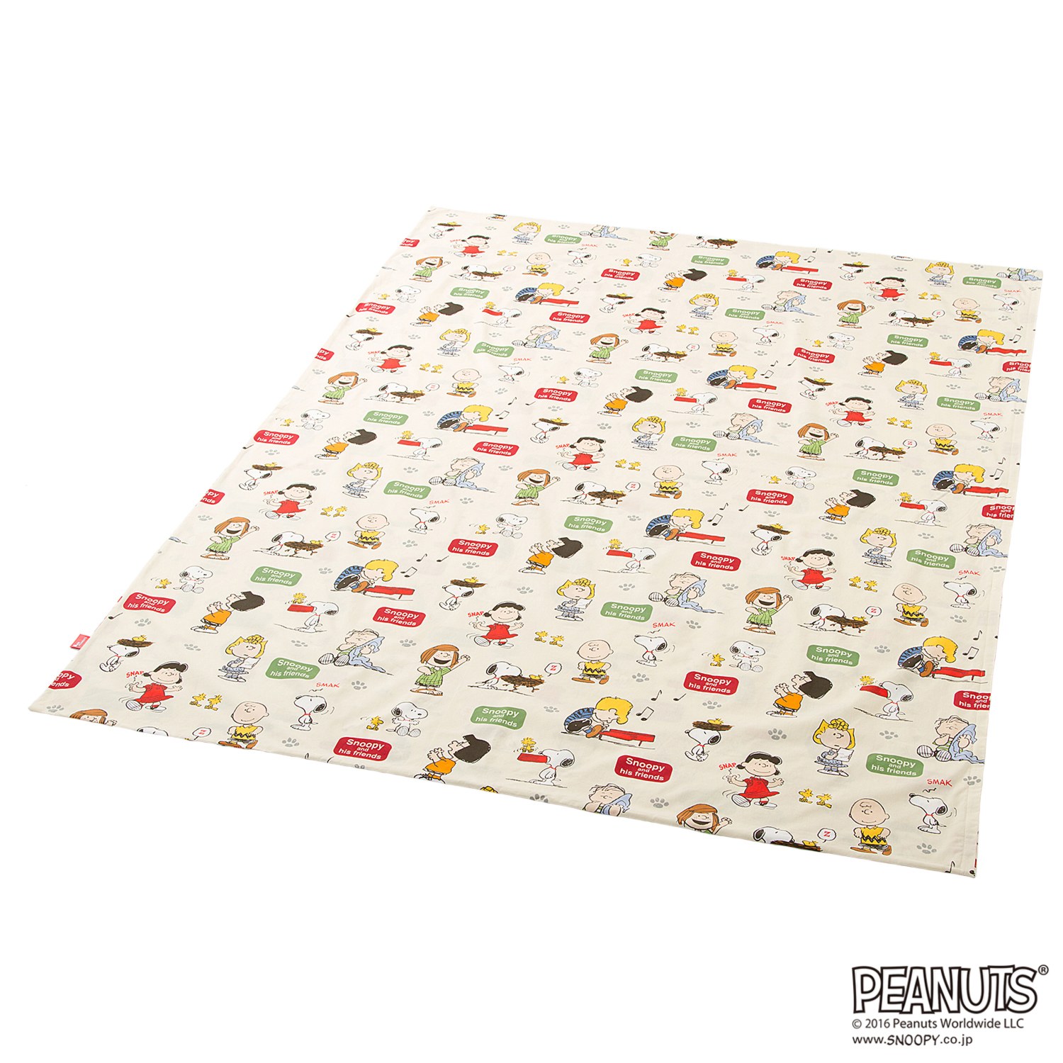 ＜シングル＞西川リビング スヌーピー 掛けカバー
