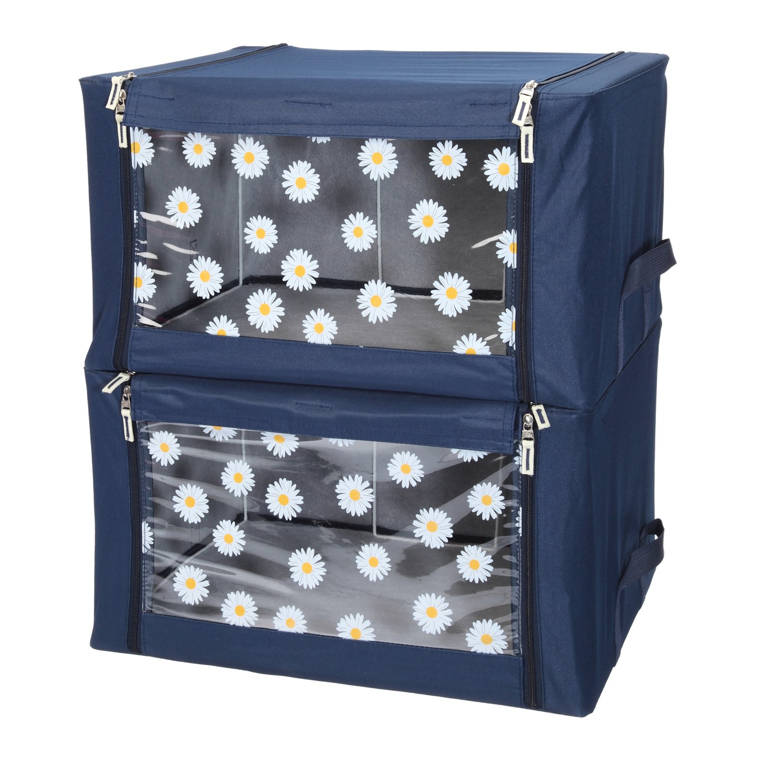 ＜Ｌサイズ＞クラレトレーディング 消臭重ねる収納ボックス 同色２個セット
