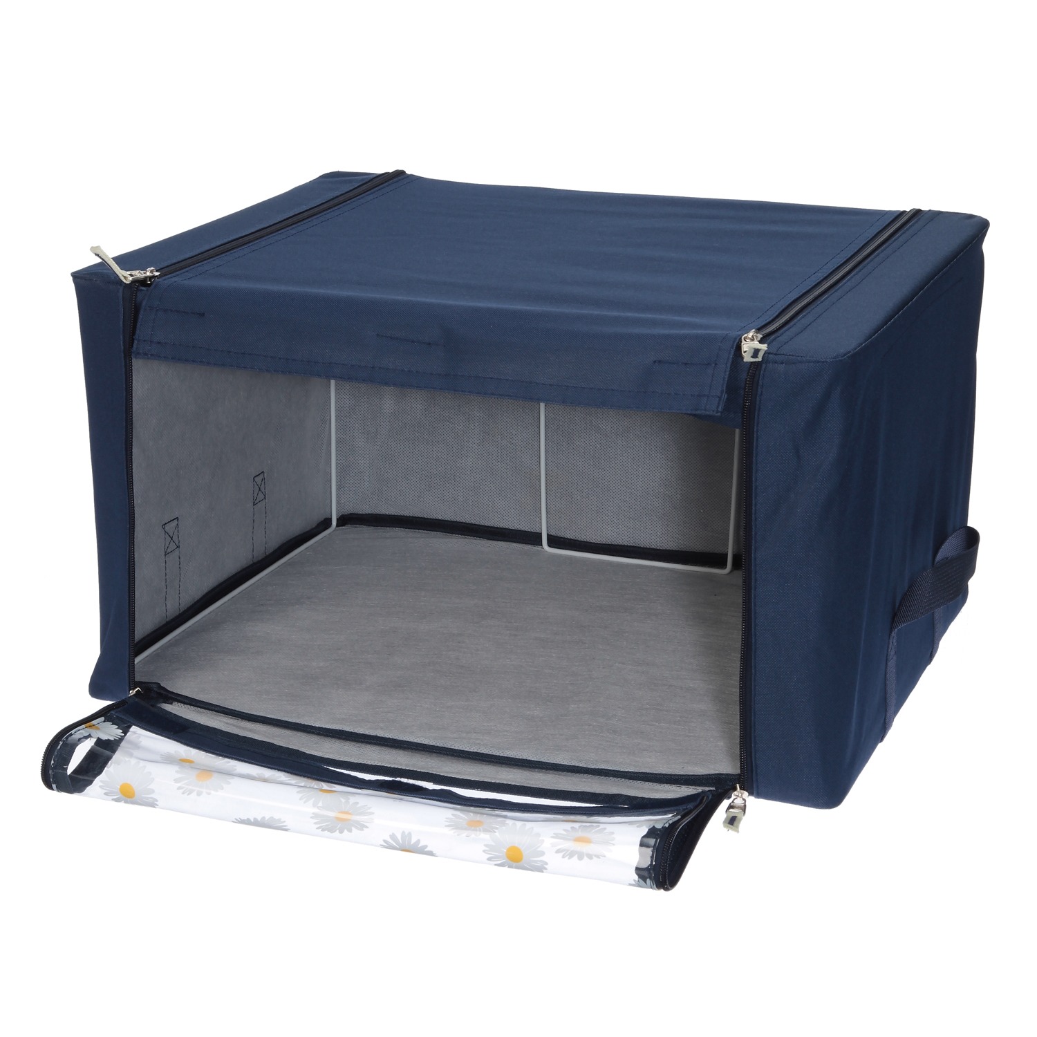 ＜Ｌサイズ＞クラレトレーディング 消臭重ねる収納ボックス 同色２個セット
