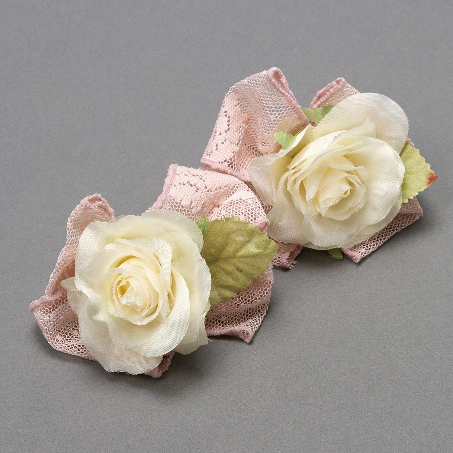 ラ　ルイス
レースのれん
お花クリップ２個付