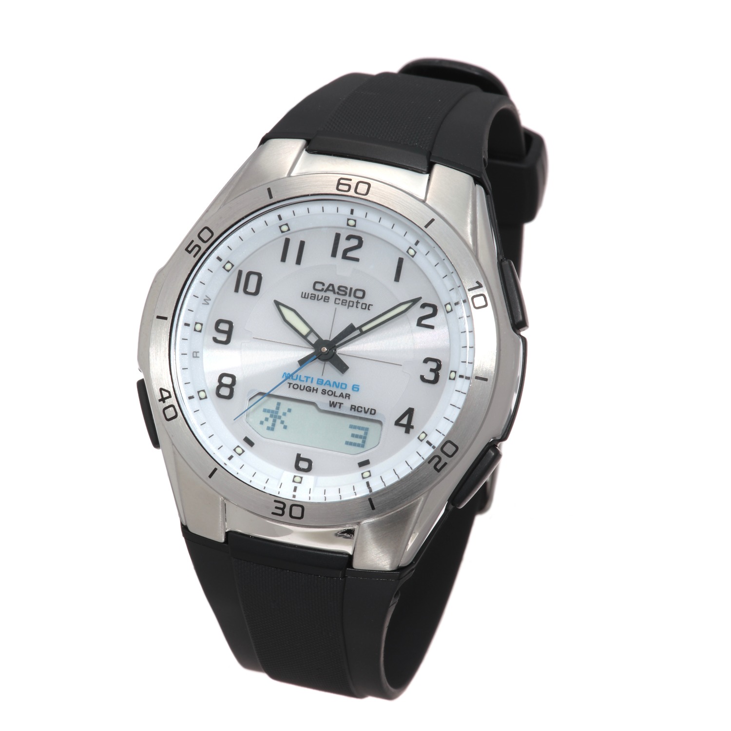 カシオ メンズ電波ソーラー腕時計 “ウェーブセプター” WVA−M640 家電 時計 メンズ腕時計 カシオ|通販・テレビショッピングのショップ
