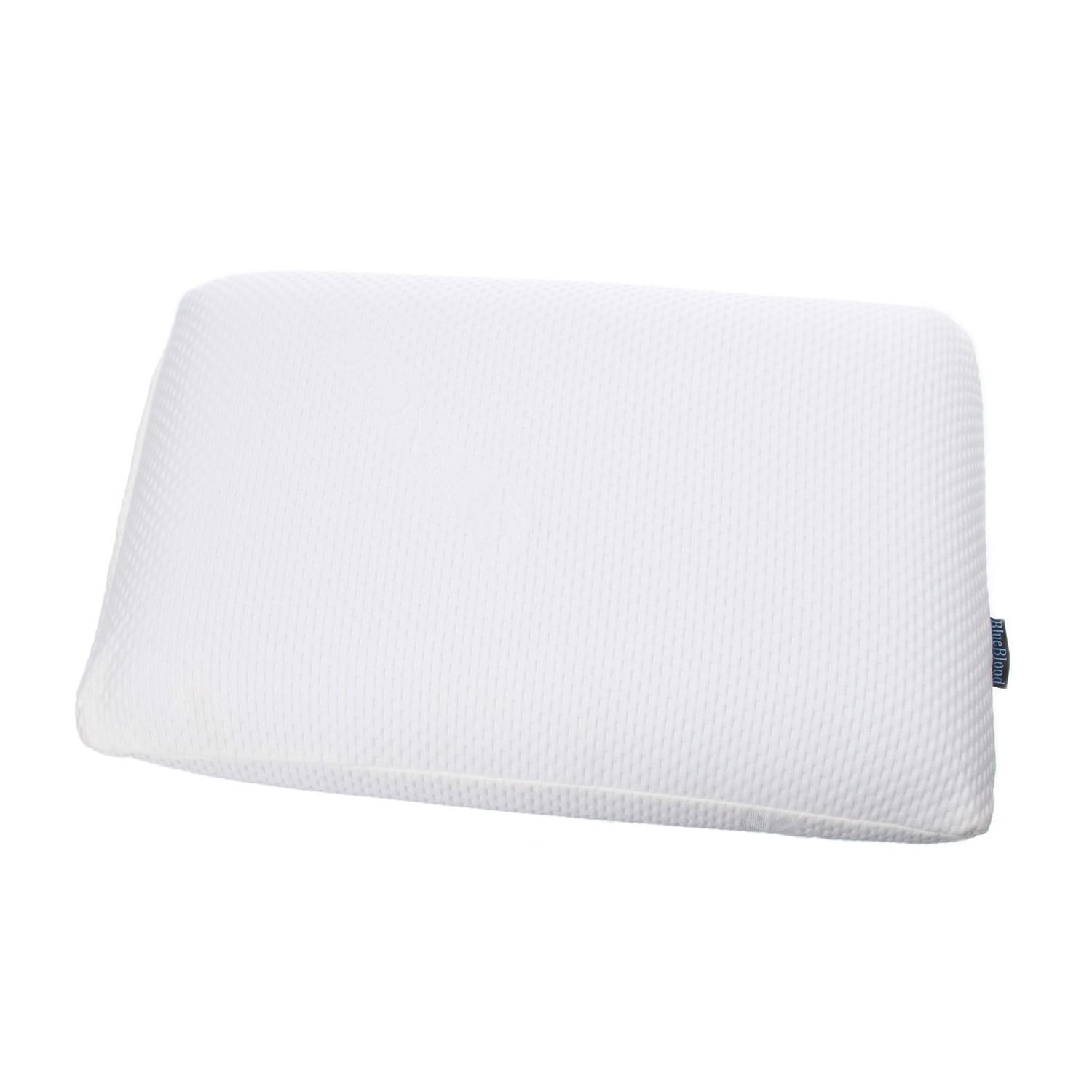 未体験のホールド感！　ジェルを練り込んだ
ブルーブラッド
３Ｄ体感ピロー
くしゅくしゅカバー付