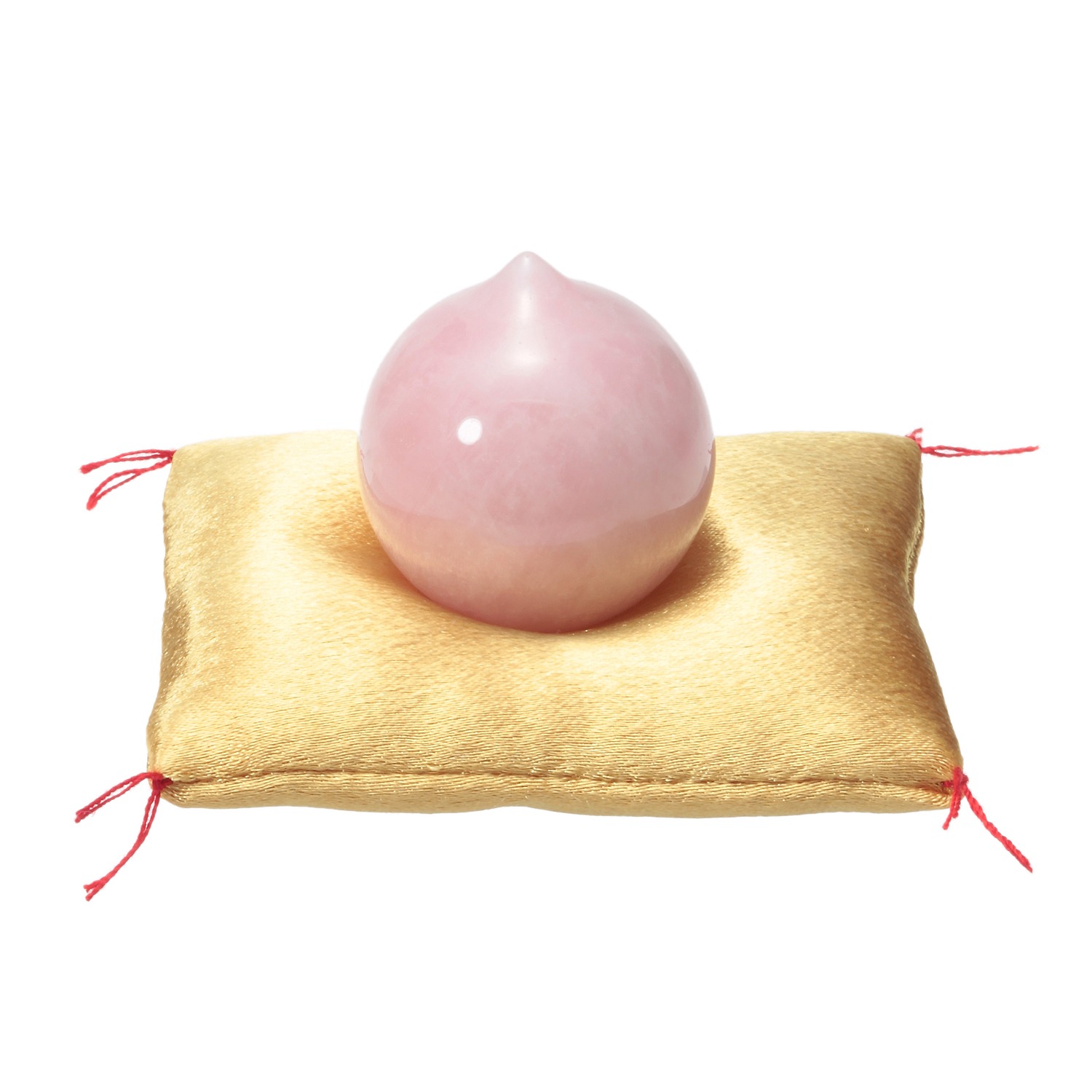 幸石堂
ローズクォーツ置物
“摩尼宝珠”
〜願いがかなう魔法の玉〜