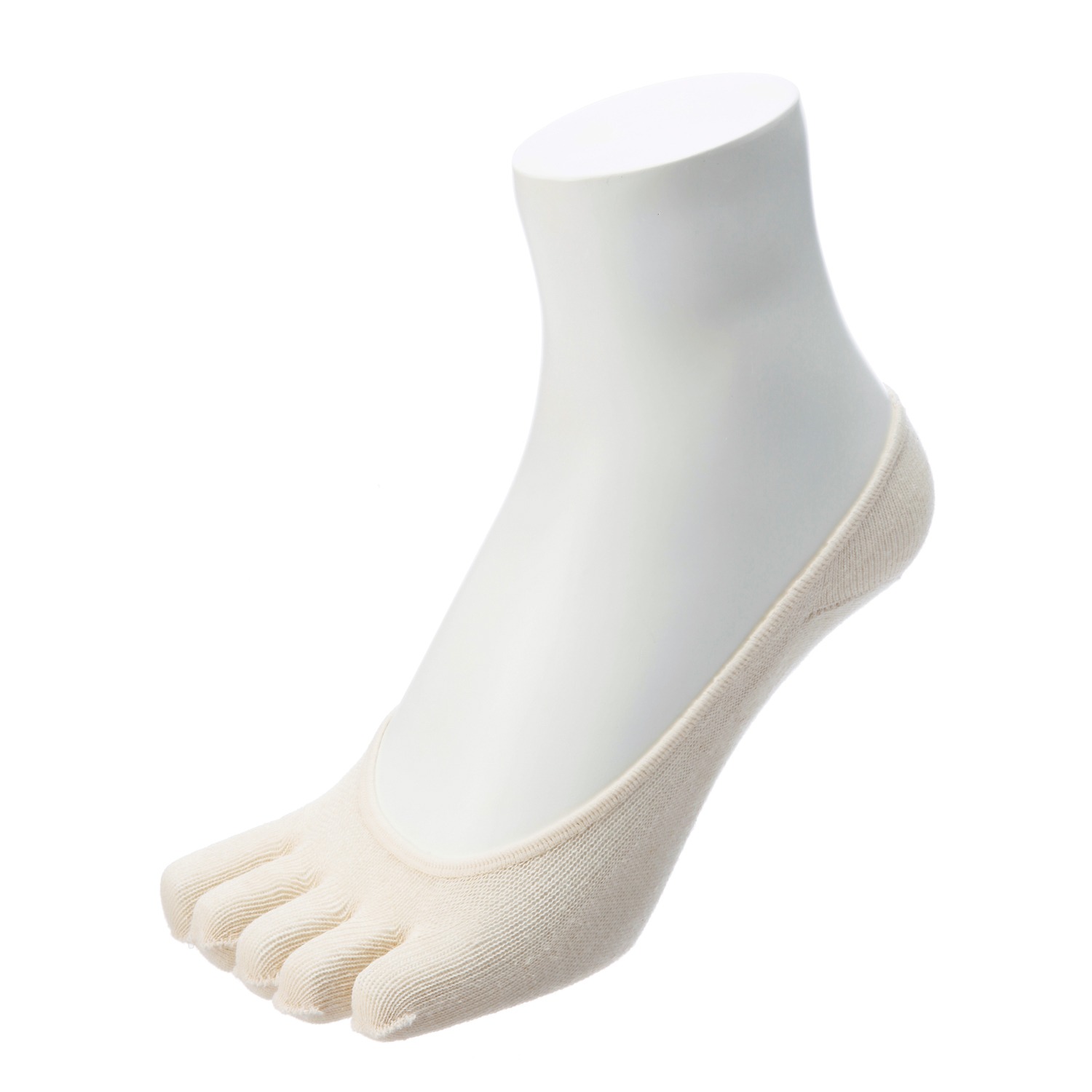 女の欲望 麻混 ５本指インナーソックス 同色４足セット 