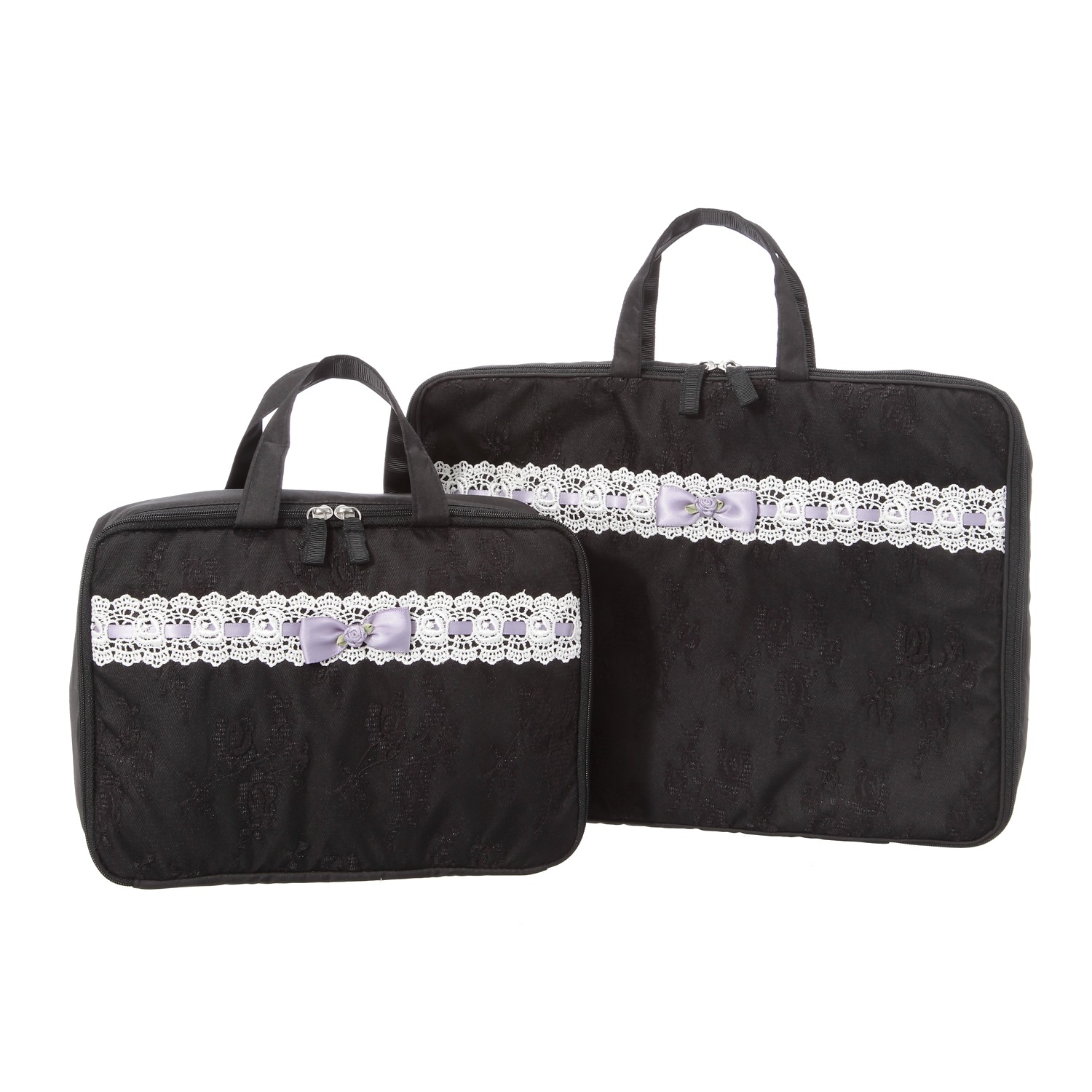 ラ　ルイス
はしごレース
　ランジェリーケース＆
トラベルポーチセット