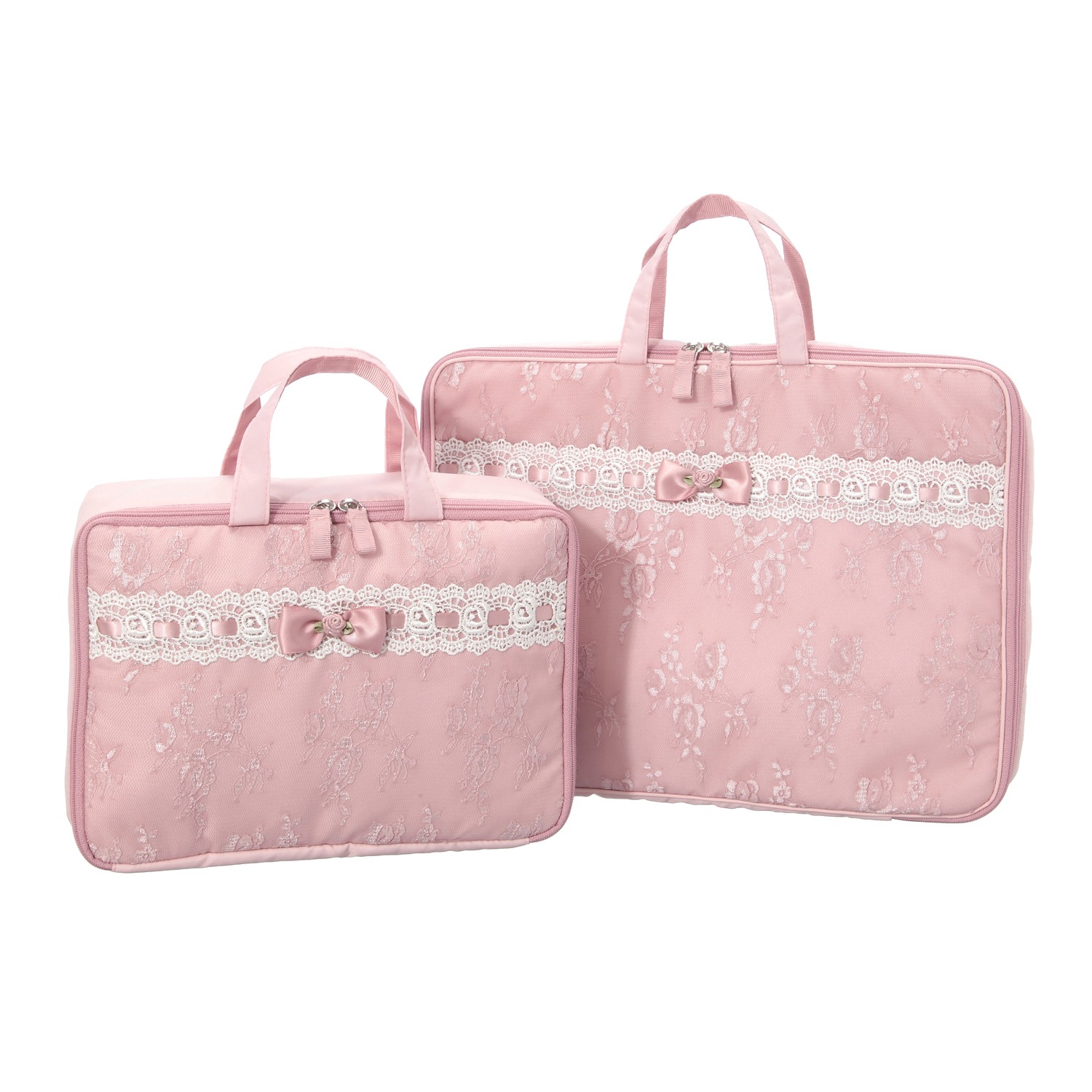 ラ　ルイス
はしごレース
　ランジェリーケース＆
トラベルポーチセット