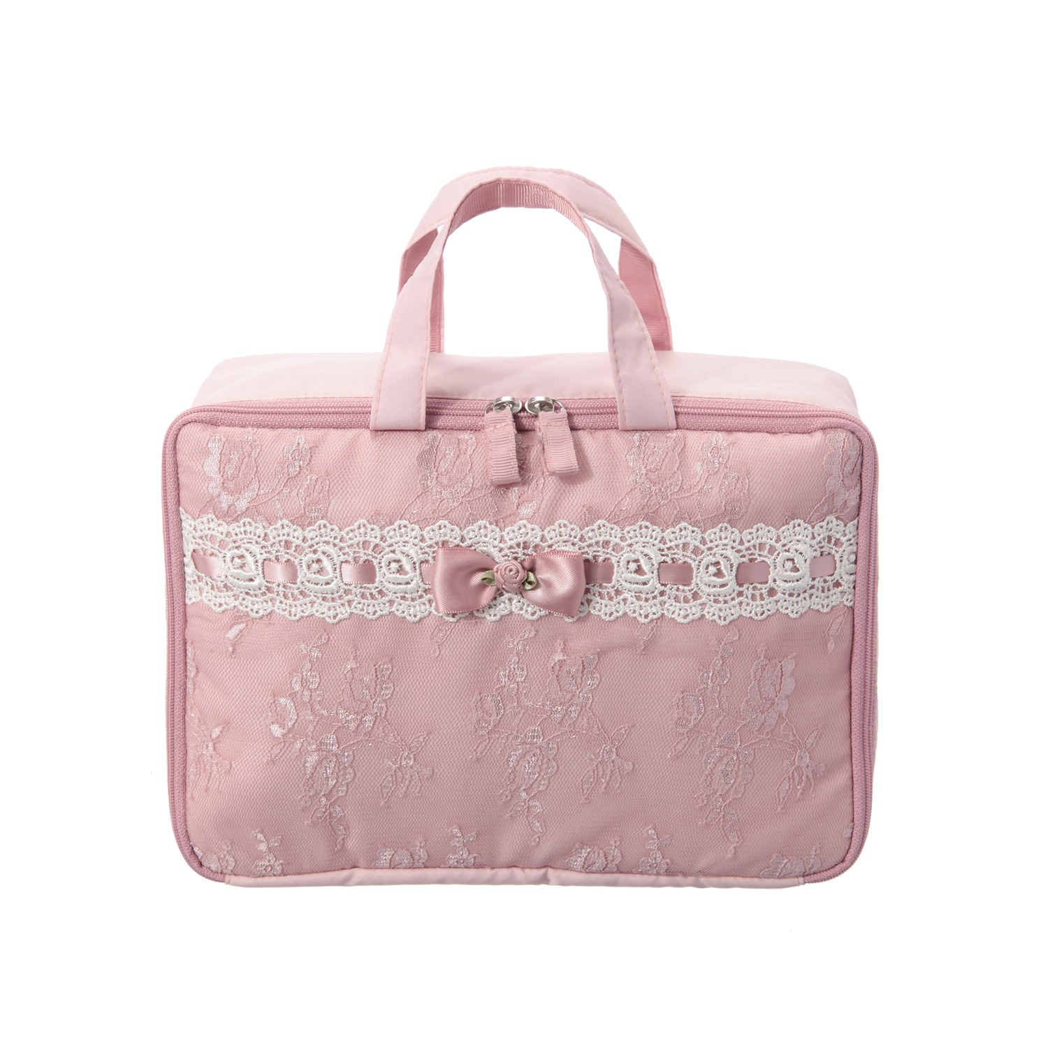 ラ　ルイス
はしごレース
　ランジェリーケース＆
トラベルポーチセット