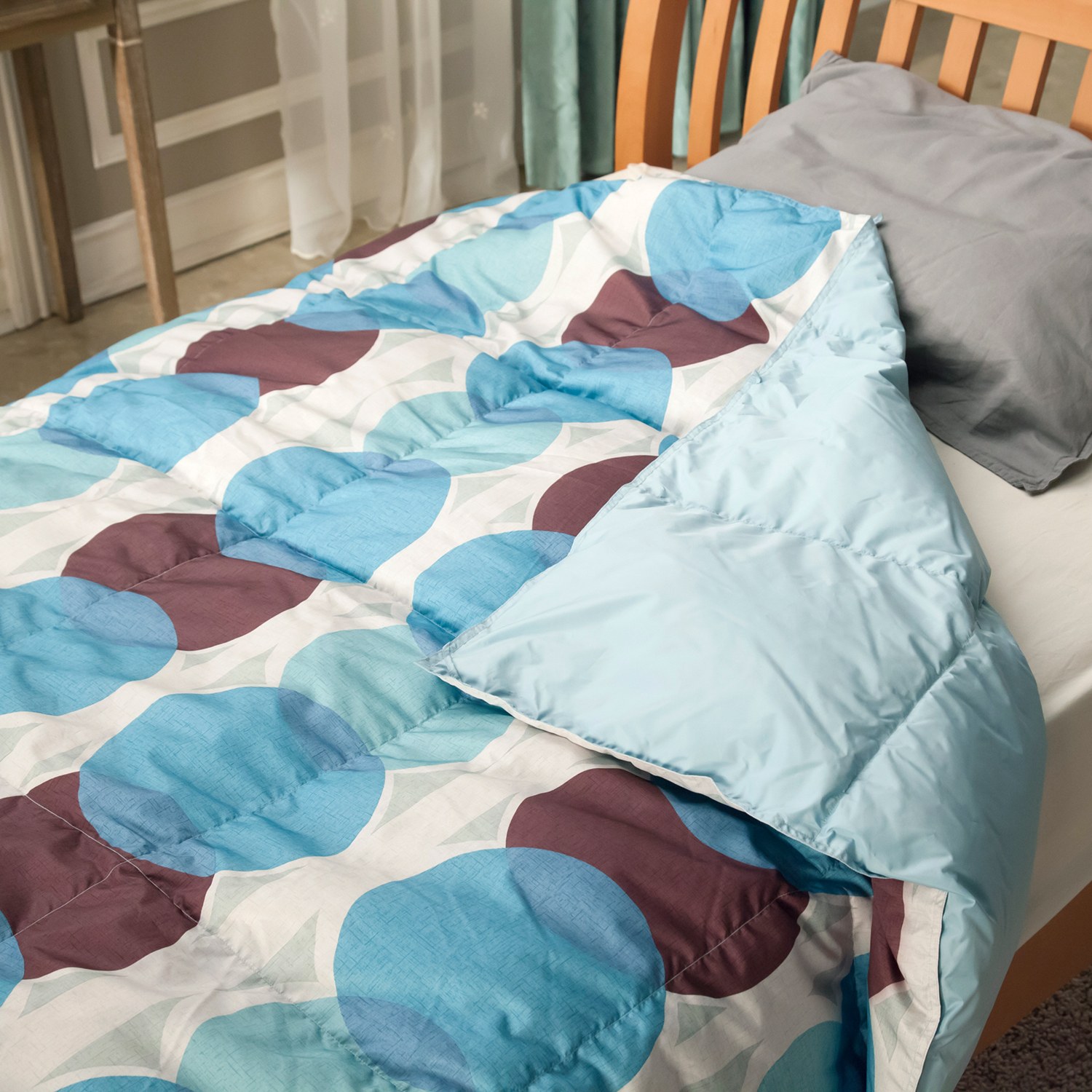 ＜シングル＞ロマンス小杉　ふっくら柔らか！　洗える羽毛肌掛けふとん
