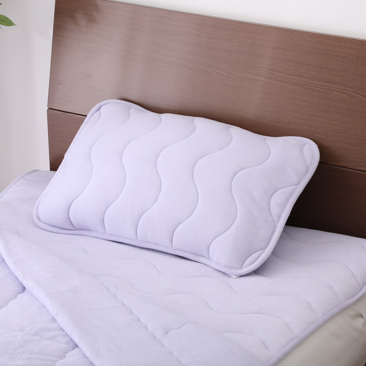快眠博士　“ＺＥＰＰＩＮ”　寝汗の吸水力が違う！　爽やかパイルの枕パッド