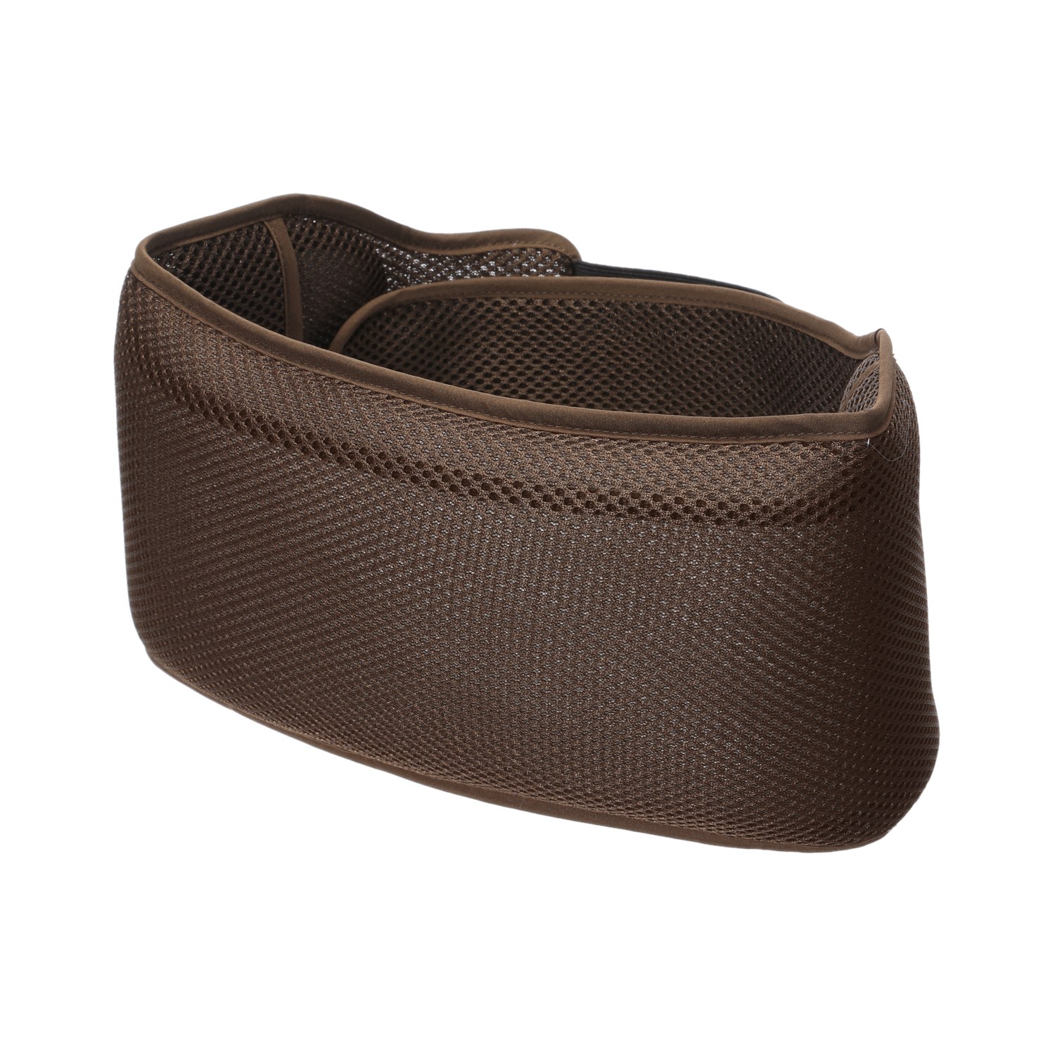 立体構造編物　エアーラッセルで寝ながら腰ケア　腰まくら