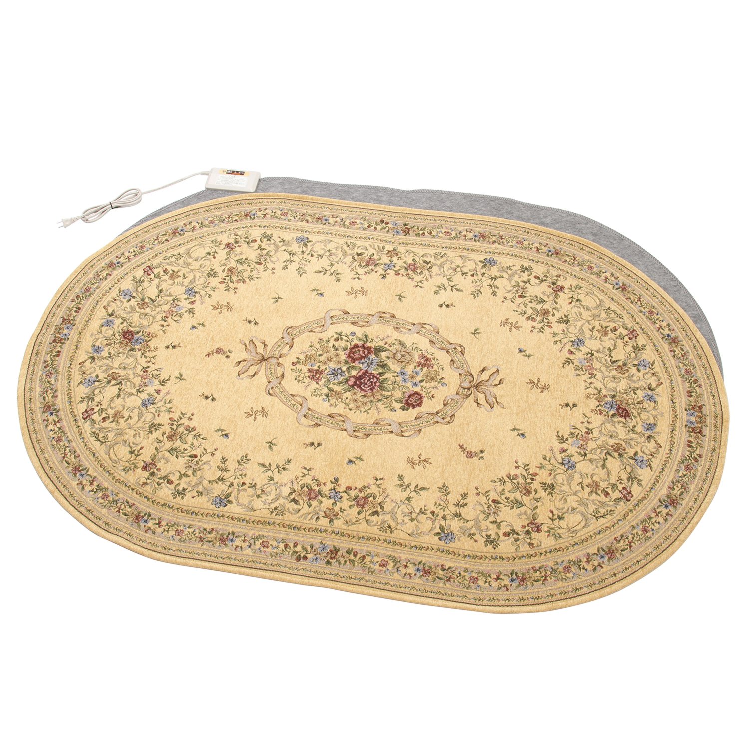 ゴブラン織
楕円形ホットカーペット