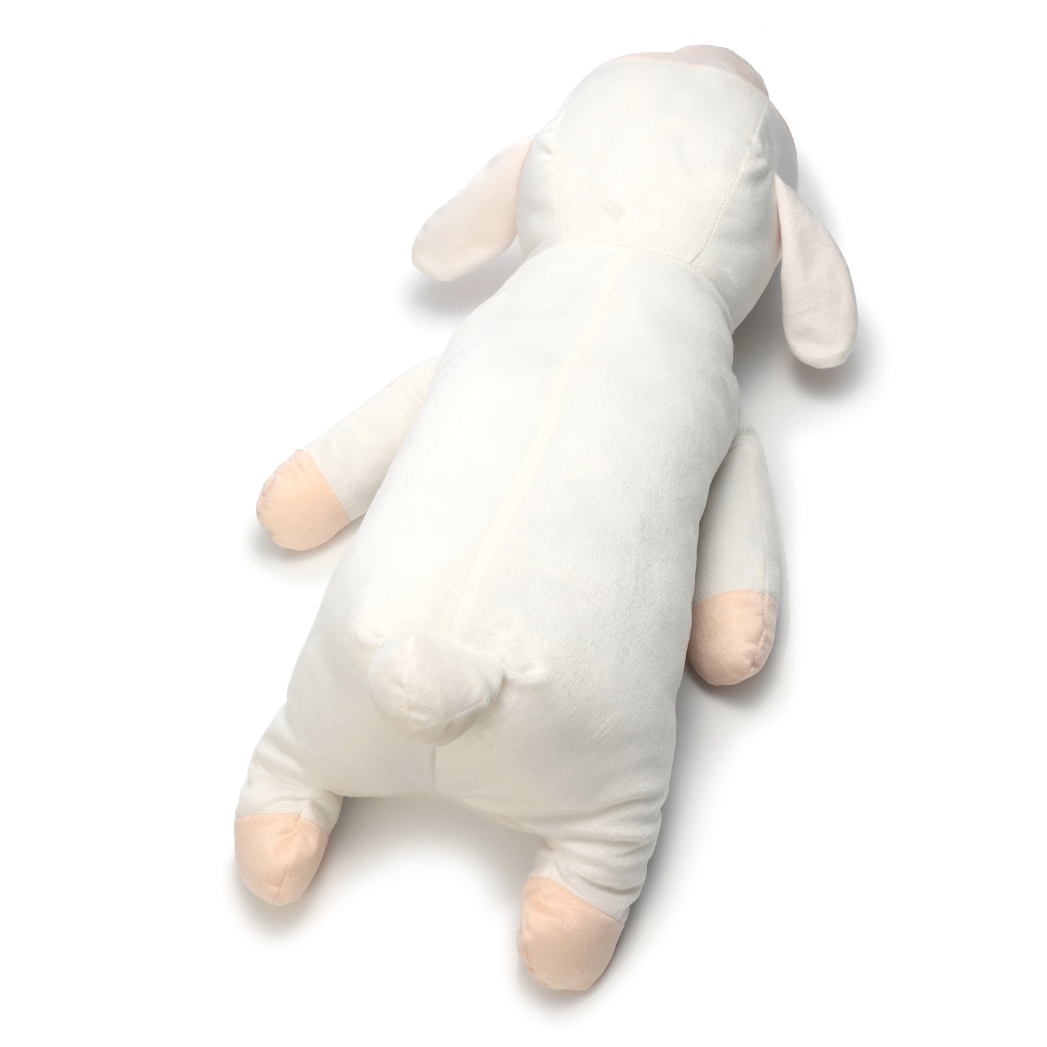 西川　寝そべりポーズで登場！　もっと柔らか　ひつじの抱きまくら　“おやすみメルくん”