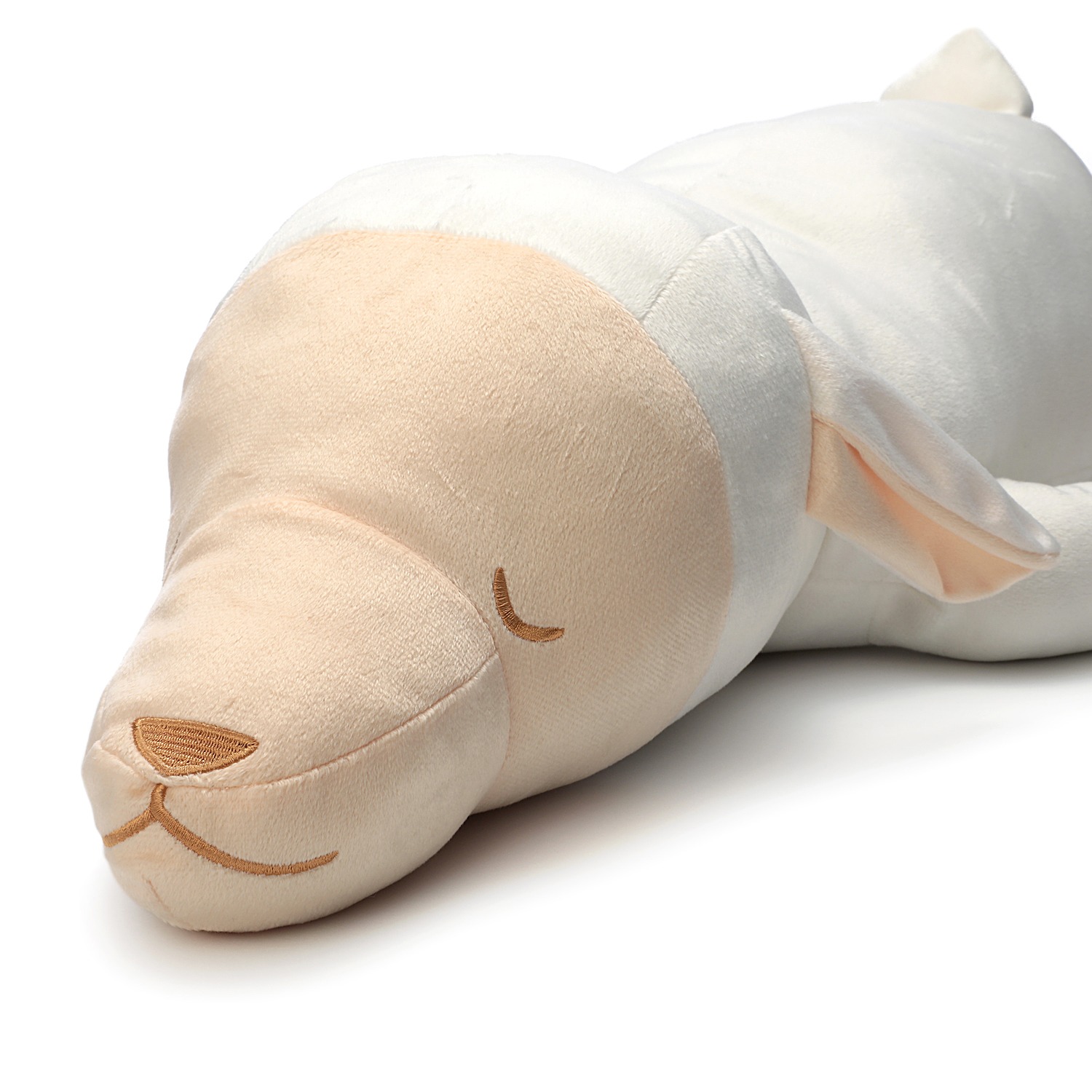 西川　寝そべりポーズで登場！　もっと柔らか　ひつじの抱きまくら　“おやすみメルくん”