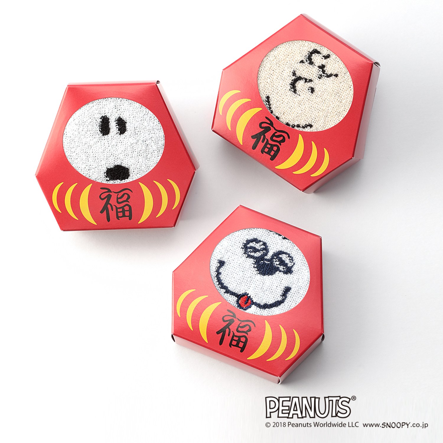 西川 スヌーピー プチギフト コットンミニタオル６枚組 