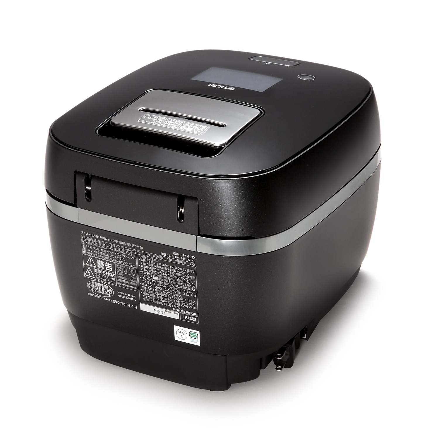 ＜５．５合＞　タイガー　土鍋圧力ＩＨ炊飯ジャー　“ＴＨＥ　炊きたて”