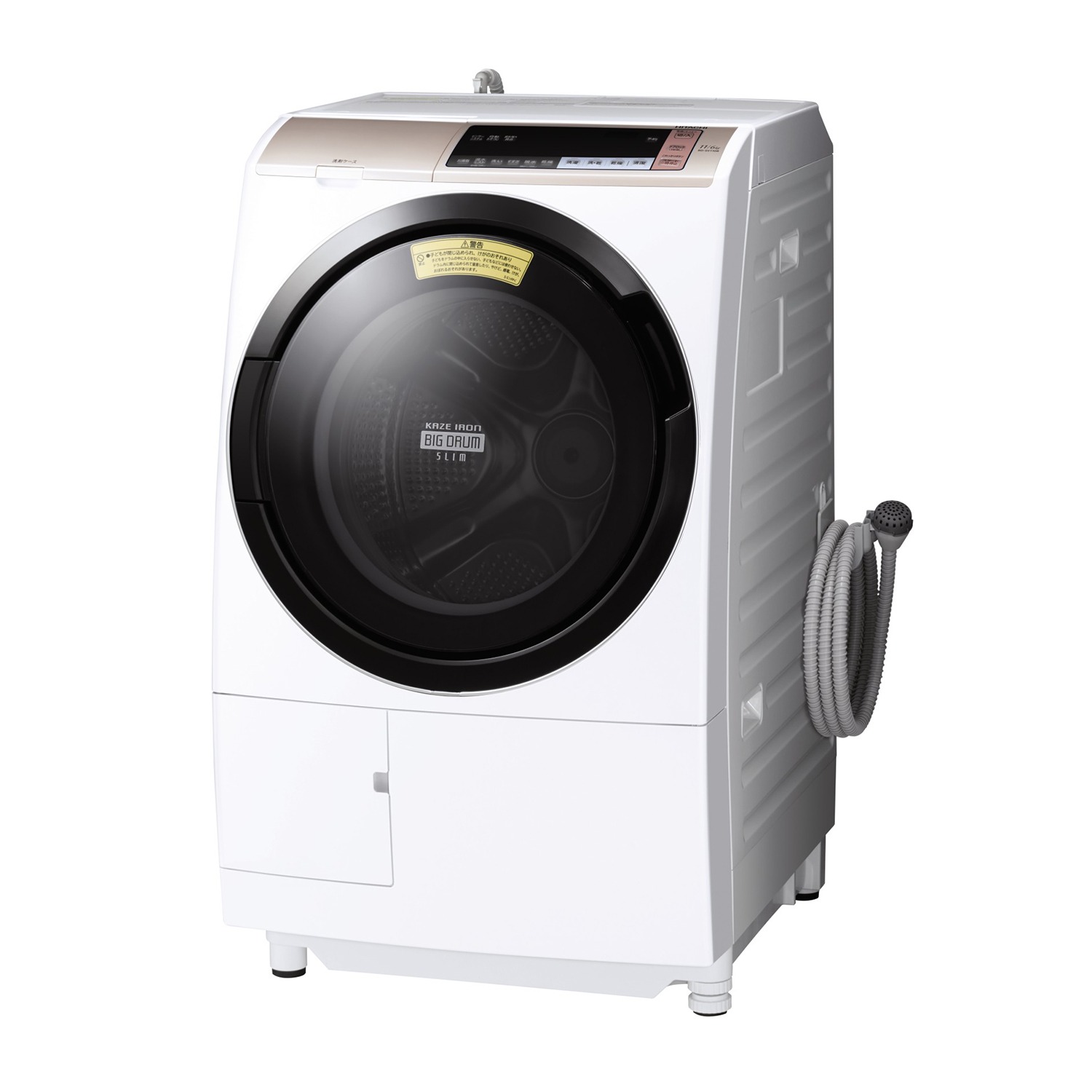 日立
ドラム式洗濯乾燥機
“ビッグドラム幅スリム”
ＢＤ−ＳＶ１１０ＢＬ