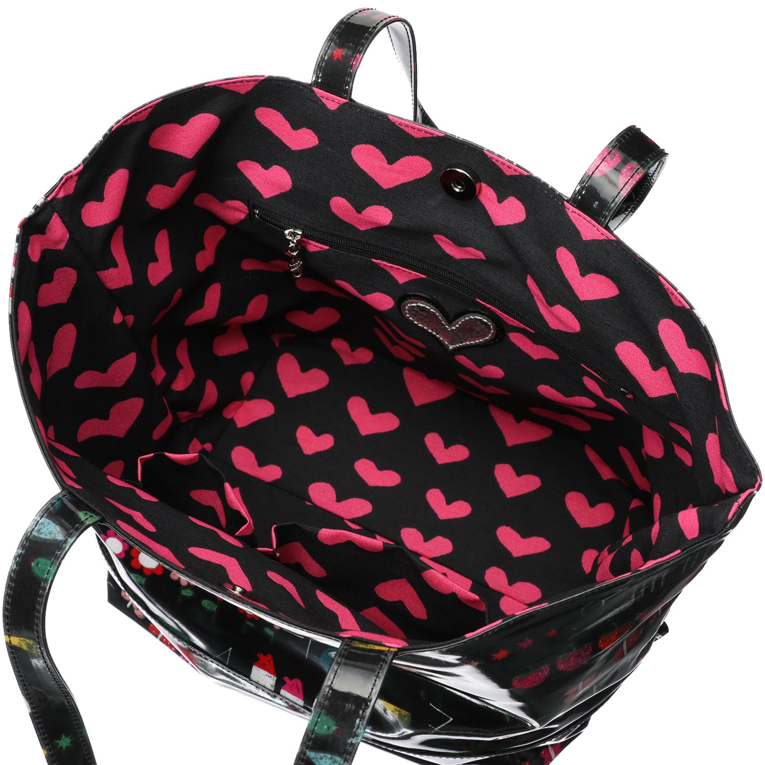 シンクビー！
ジャスト　ハート
プリントデザイン
トートバッグ