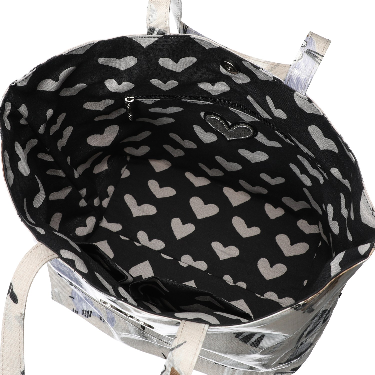 シンクビー！
ジャスト　ハート
プリントデザイン
トートバッグ