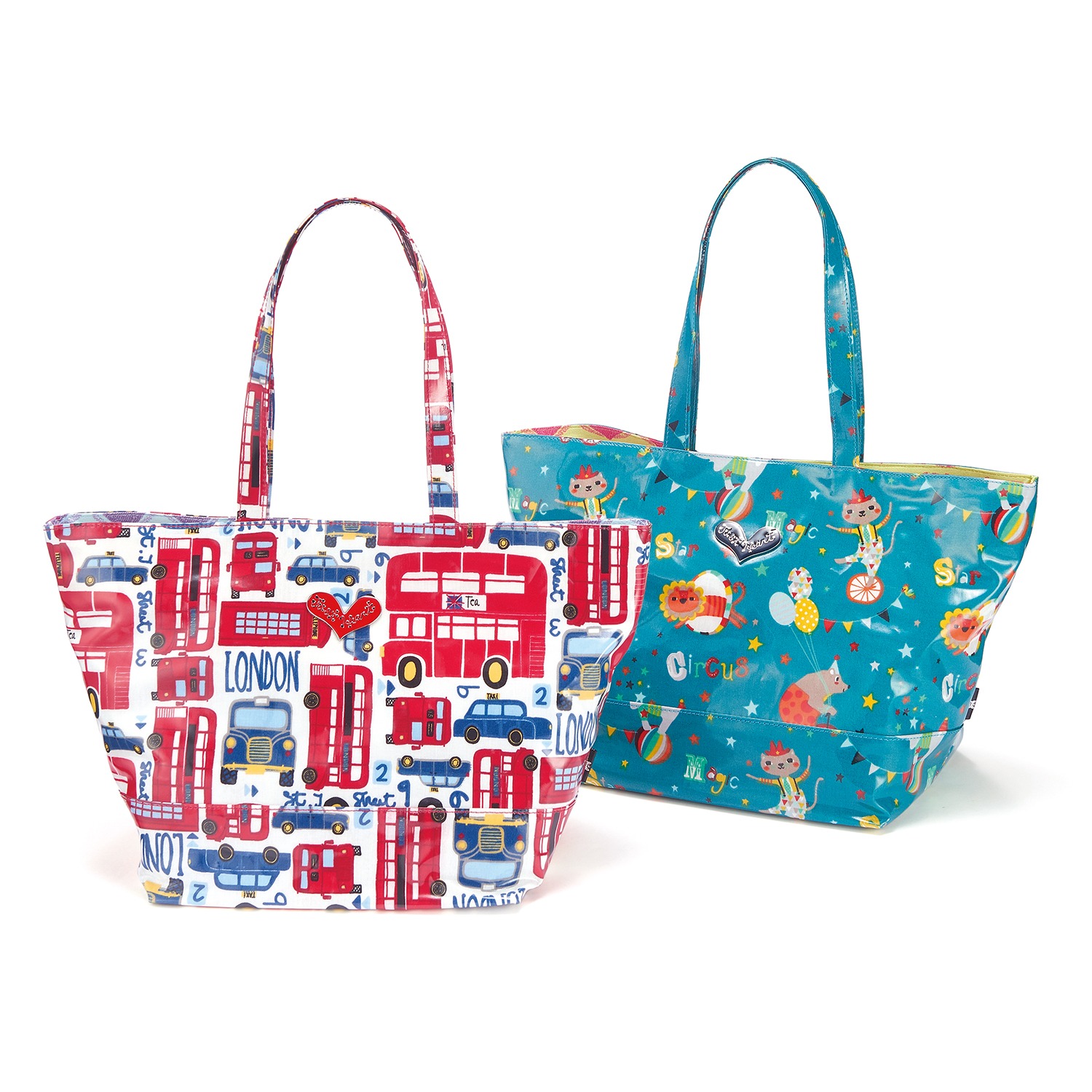 シンクビー！
ジャスト　ハート
プリントデザイン
トートバッグ