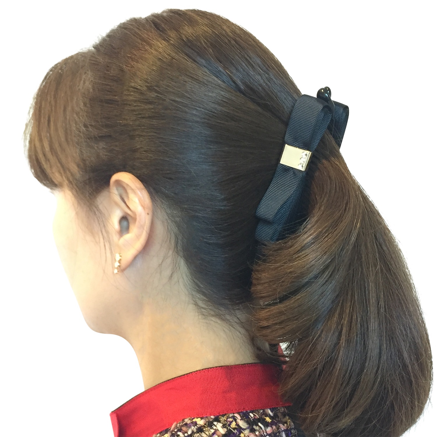 ビジュウ付
グログランリボン
バナナクリップ