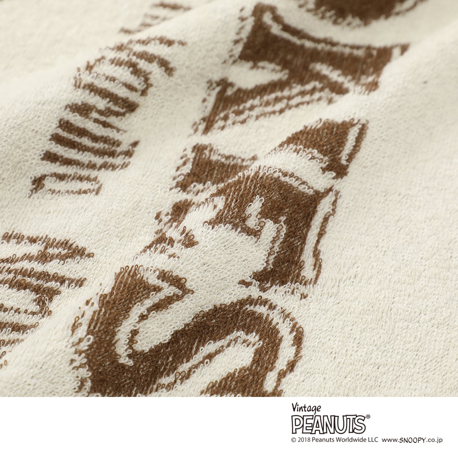 ＜シングル＞
西川
スヌーピー
コットン
ジャガードタオルケット