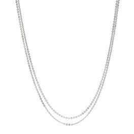 ヌール・ロンドン
ケーブルチェーン
２連ロングネックレス