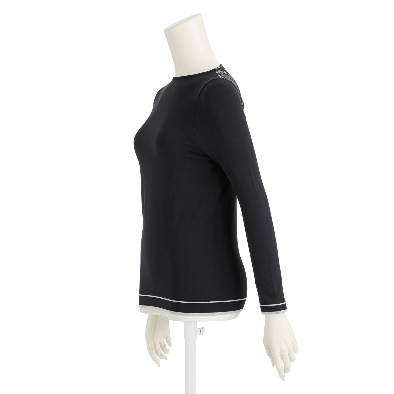 ドルチェ　ドンナ
バックレース
ボートネック
ロングスリーブインナー