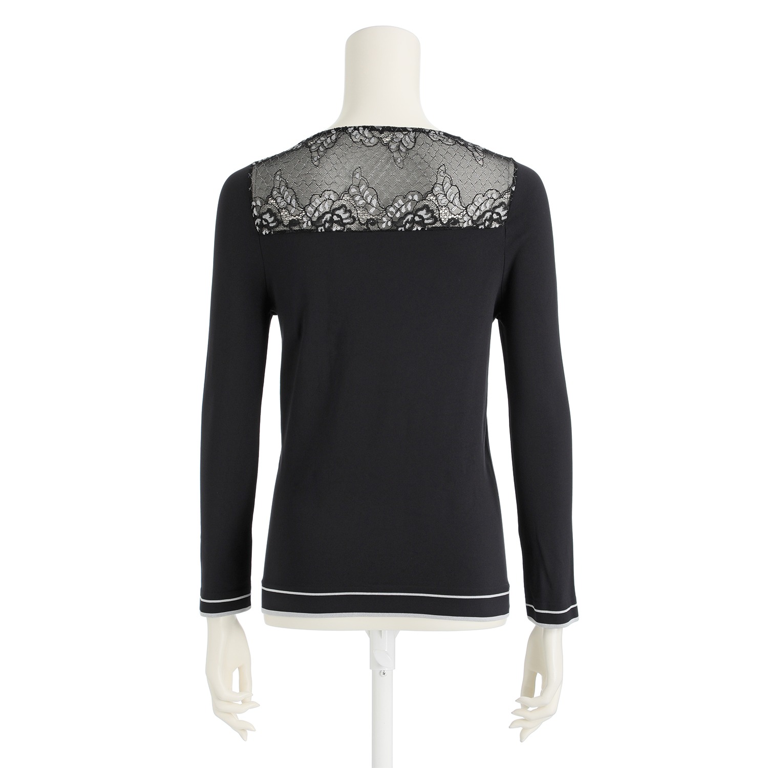 ドルチェ　ドンナ
バックレース
ボートネック
ロングスリーブインナー