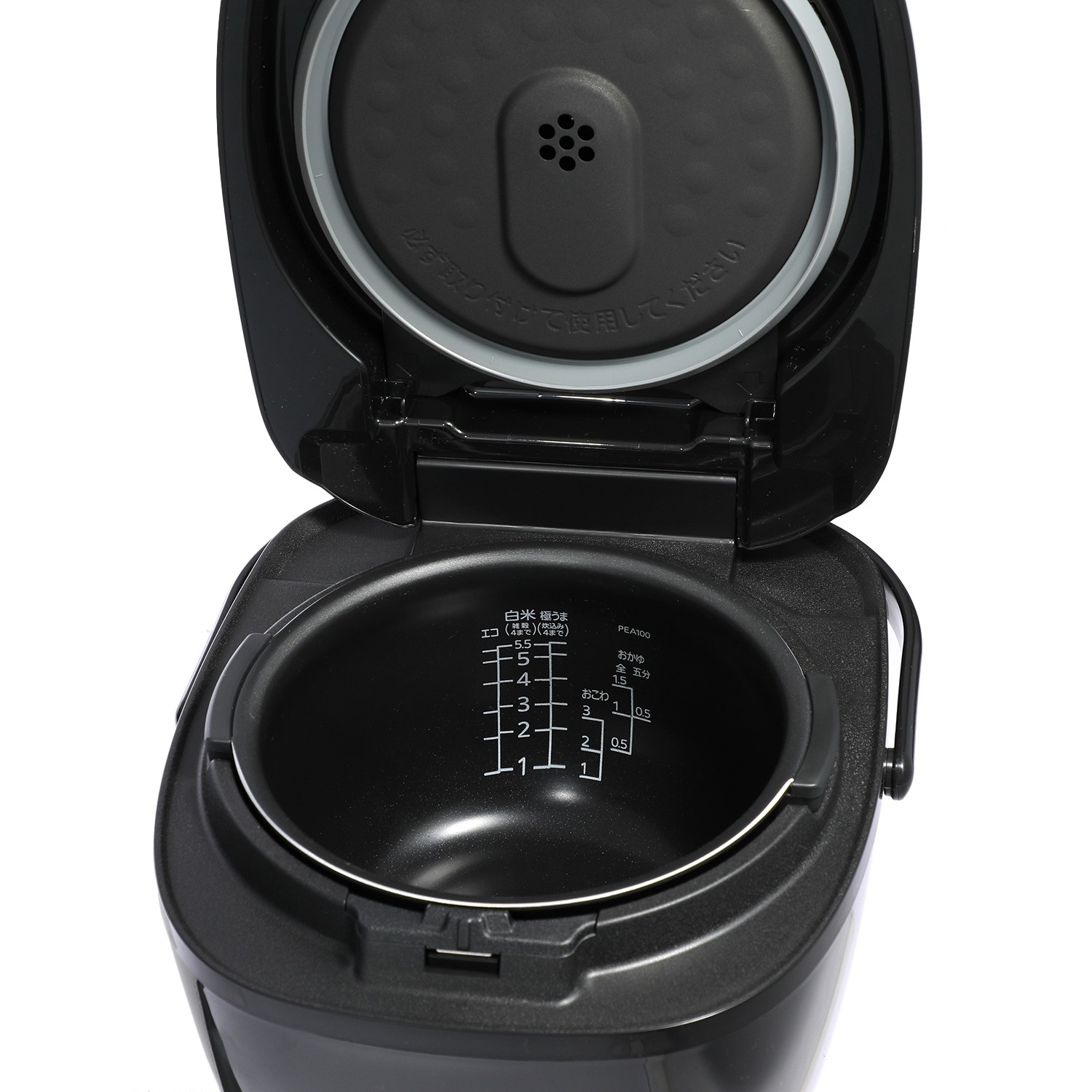 ＜５．５合＞
タイガー
熱封土鍋コーティング＆Ｗ銅入り５層遠赤特厚釜！
時短少量早炊きもできる
ＩＨ炊飯ジャー
“炊きたて”