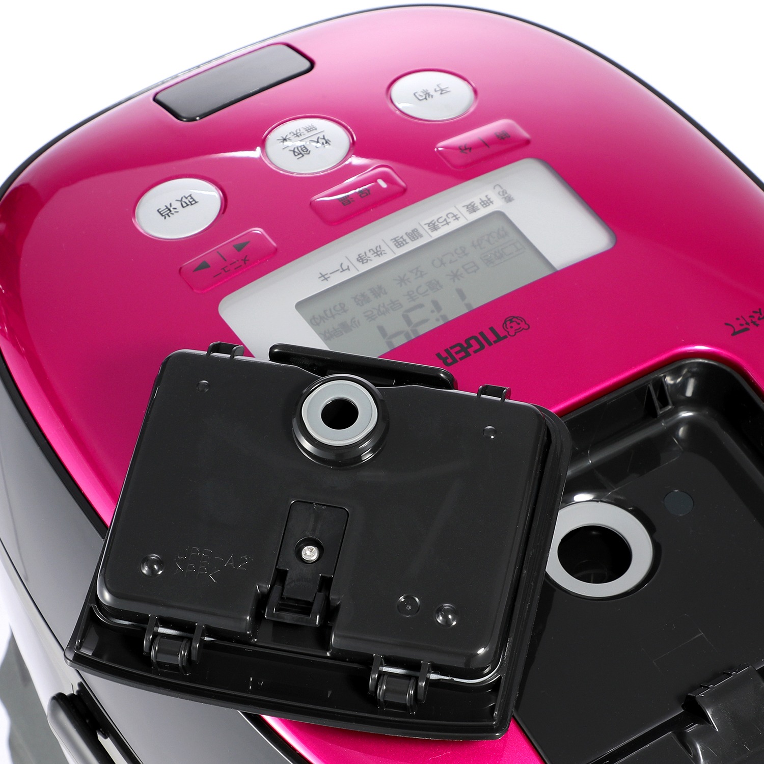 ＜１升＞
タイガー
熱封土鍋コーティング＆Ｗ銅入り５層遠赤特厚釜！
時短少量早炊きもできる
ＩＨ炊飯ジャー
“炊きたて”