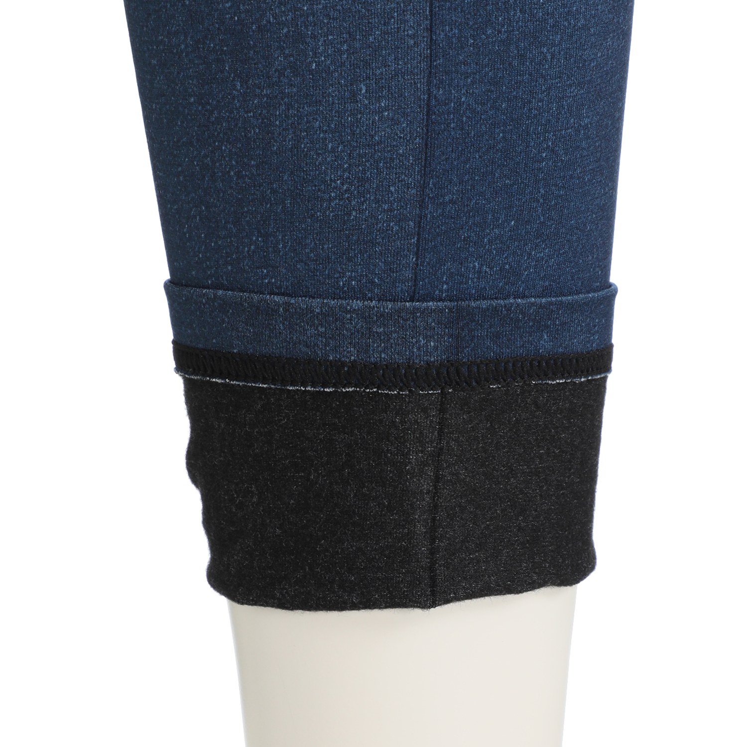 うらぽか
２００デニール
裏起毛
リアルデニムプリント
レギンス同色２足セット
＜プレーンブルー＞