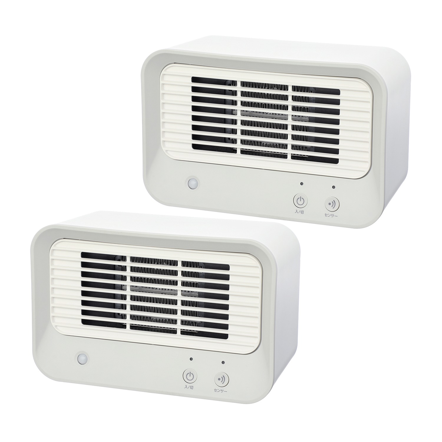 人感センサー付
ミニセラミックヒーター
２個セット