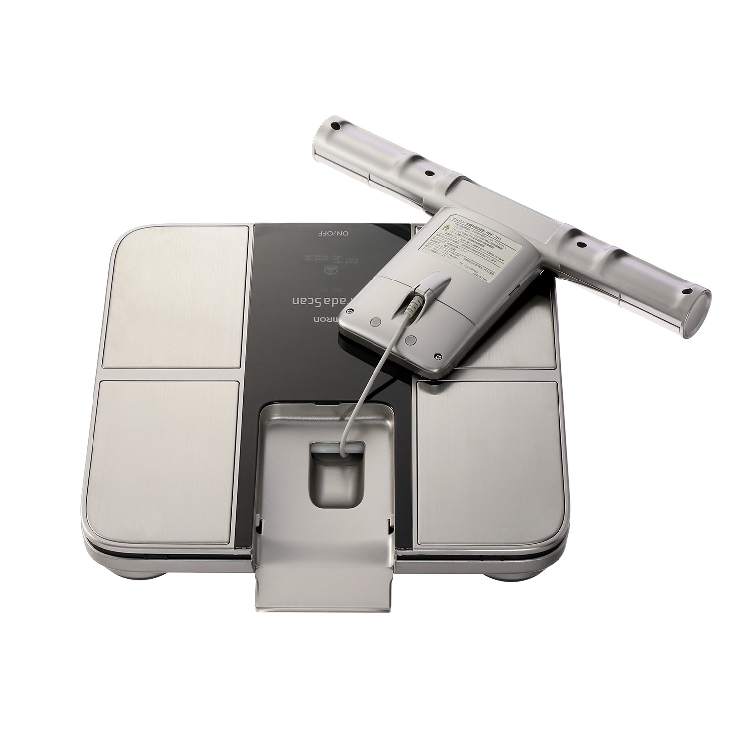 オムロン
“ＭＹダイエット判定”
機能搭載！
両手両足測定タイプの
体重体組成計
カラダスキャン
ＨＢＦ−７０１