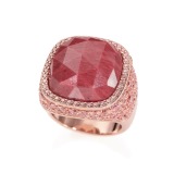 ローザリュール
カルセドニー＆ＣＺ
クッションカット
ファセット
ボリュ…